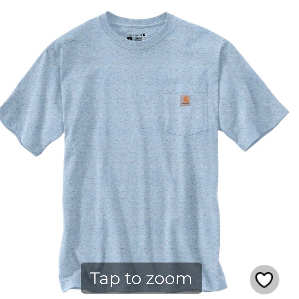 Men’s Large Carhartt Loose Fit Heavyweight Short-Sleeve Pocket T-Shirt